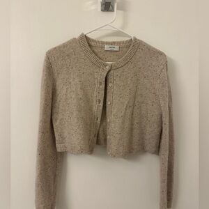Aritzia Cashmere Relaxed Crew Cardigan